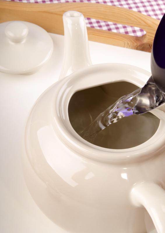 Parsley can be steeped in hot water for tea.