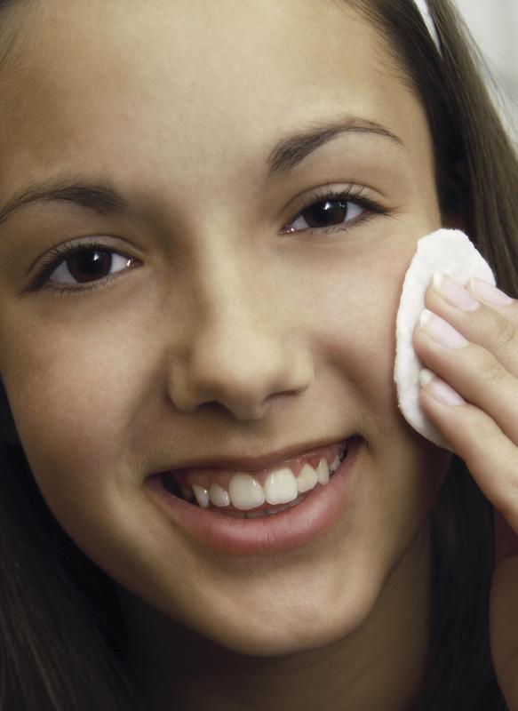 The T-zone is often oily, although the other areas of the face may be dry.