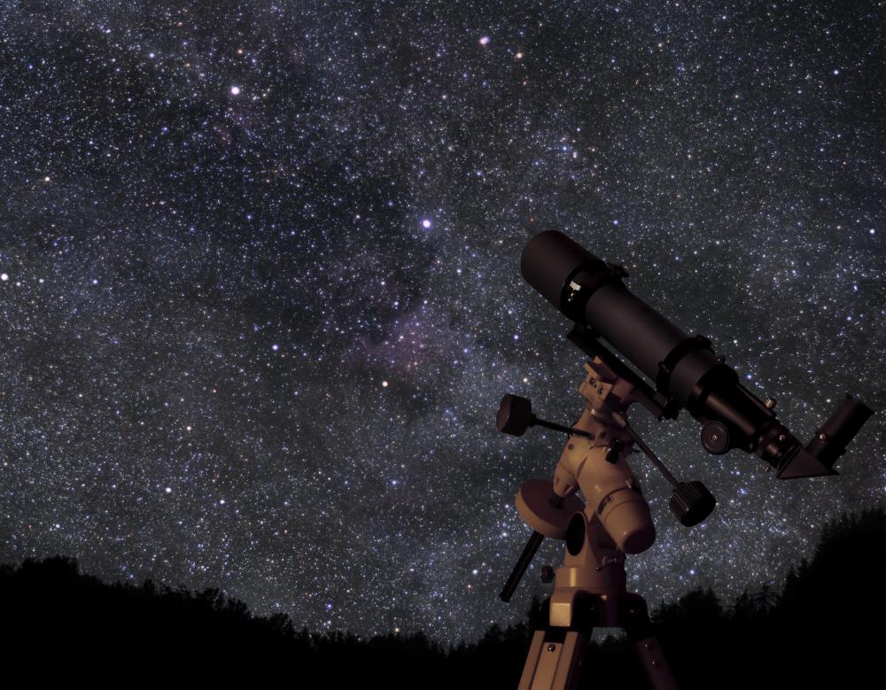 Simple telescopes may be powerful enough to observe cosmic dust.