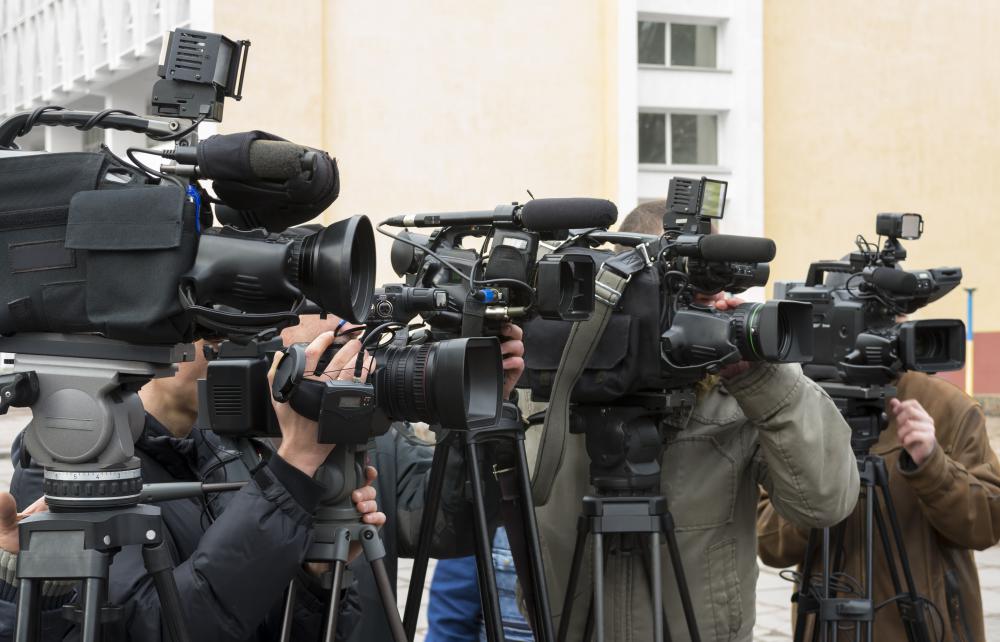 The mainstream media delivers information and news to a large audience.