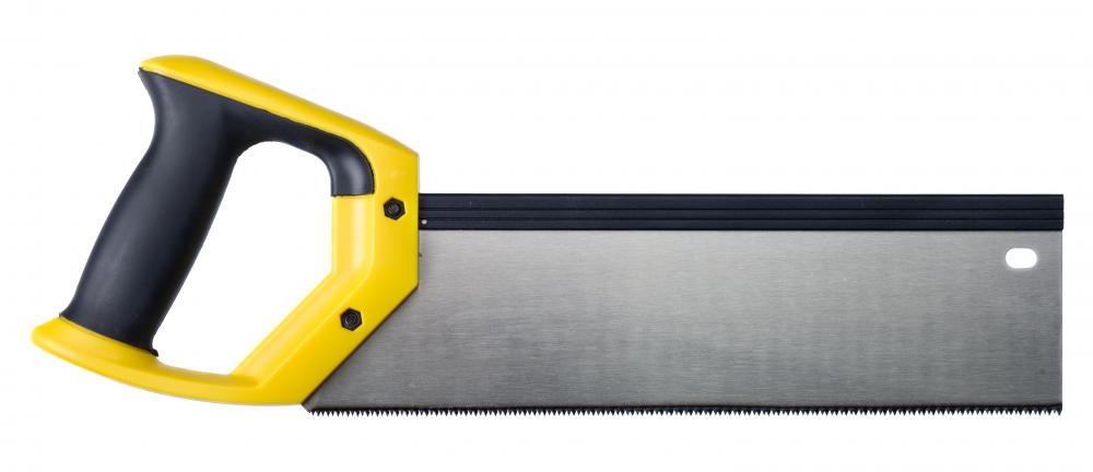 A tenon saw is a common type of backsaw.