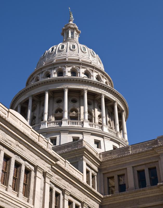 The Texas State Capitol where the state's senators gather.