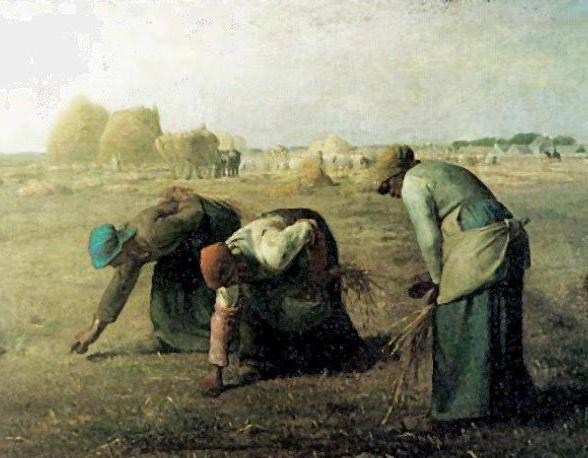 The Gleaners is an example of Realist art.