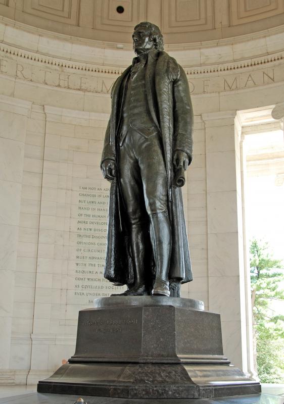 Thomas Jefferson referred to Pennsylvania as the "keystone of the federal union" in 1802.