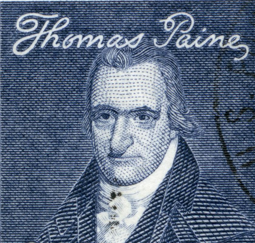 Revolutionary wars are sometimes spurred on by authors such as America's Thomas Paine, who wrote "Common Sense".