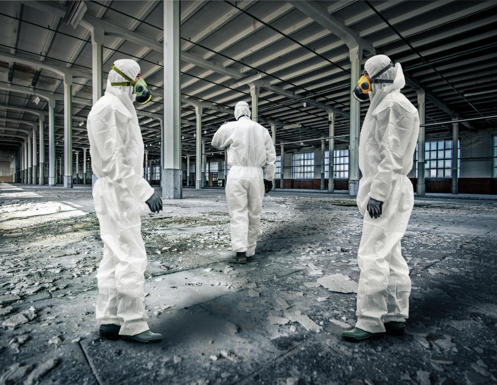 White flight led to a number of abandoned buildings.