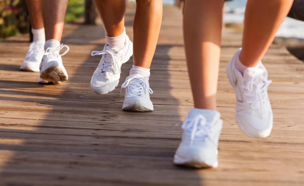 Stress fractures commonly occur in the feet.