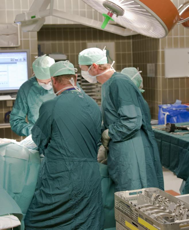 Surgery may be required to treat a torn knee ligament.