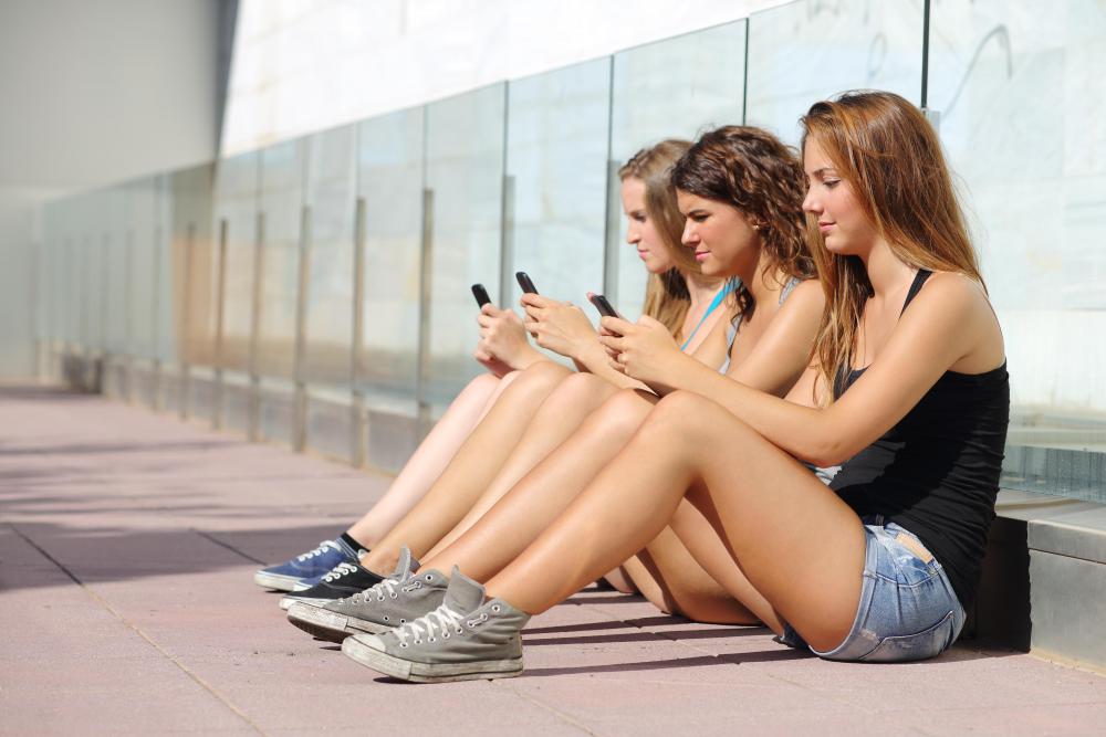 Texting is a popular form of communication.