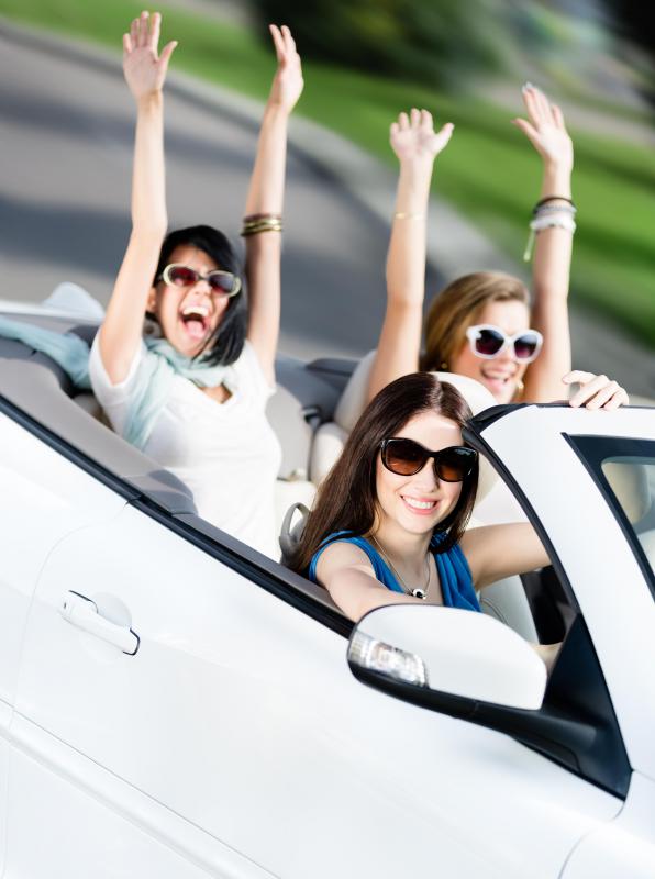 Power windows enable a driver to be less distracted during a road trip.