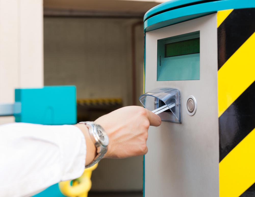 Parking validation is used to help promote nearby business by offering free parking.