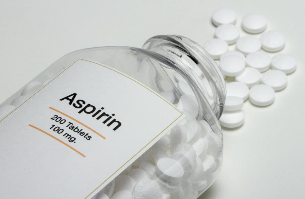 The production of prostaglandin can be controlled with anti-inflammatory drugs like aspirin.