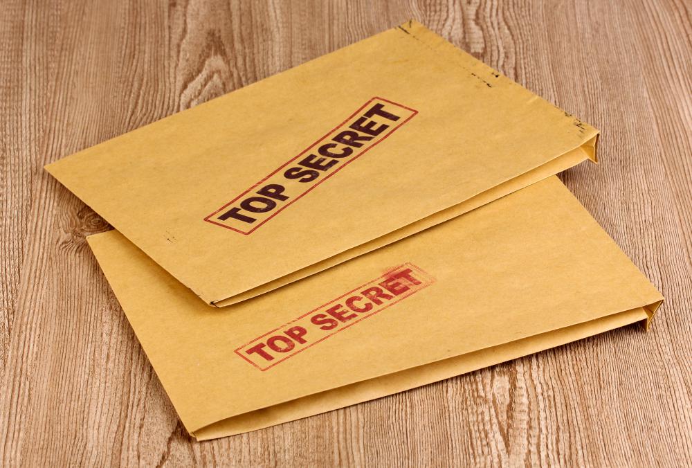 Espionage involves the removal of confidential and sensitive information.