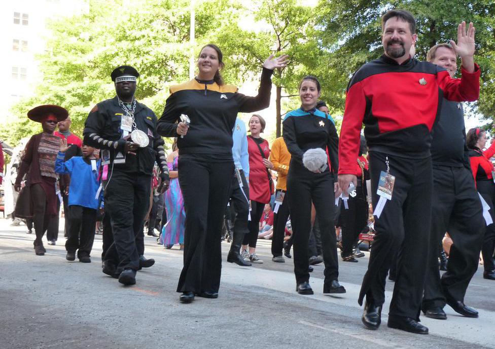 The multicultural approach of the Star Trek franchise has attracted people from all walks of life to Trekkie clubs.