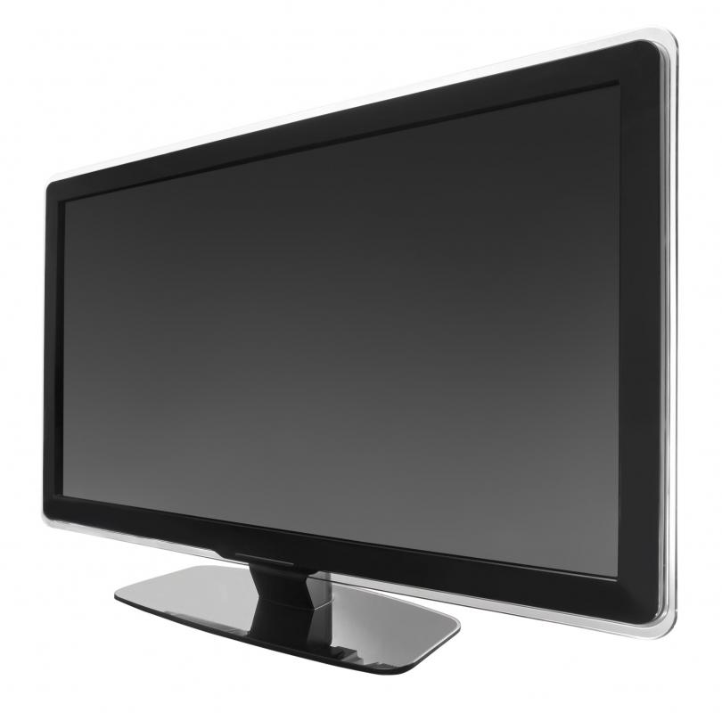 A flat panel display may contain photopolymer products.
