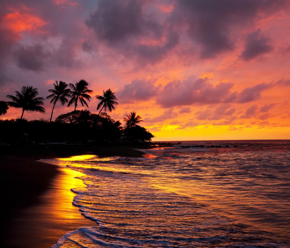 The hula has its origins in Hawaii.