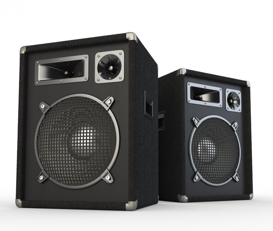 Thicker wire gauges are needed to maintain bass tones on entertainment speakers.
