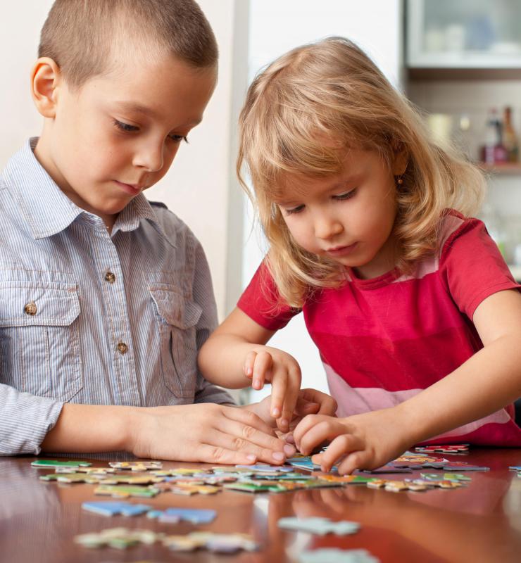 Individuals who enjoy putting puzzles together may show high capacities for different kinds of spatial-temporal thought.