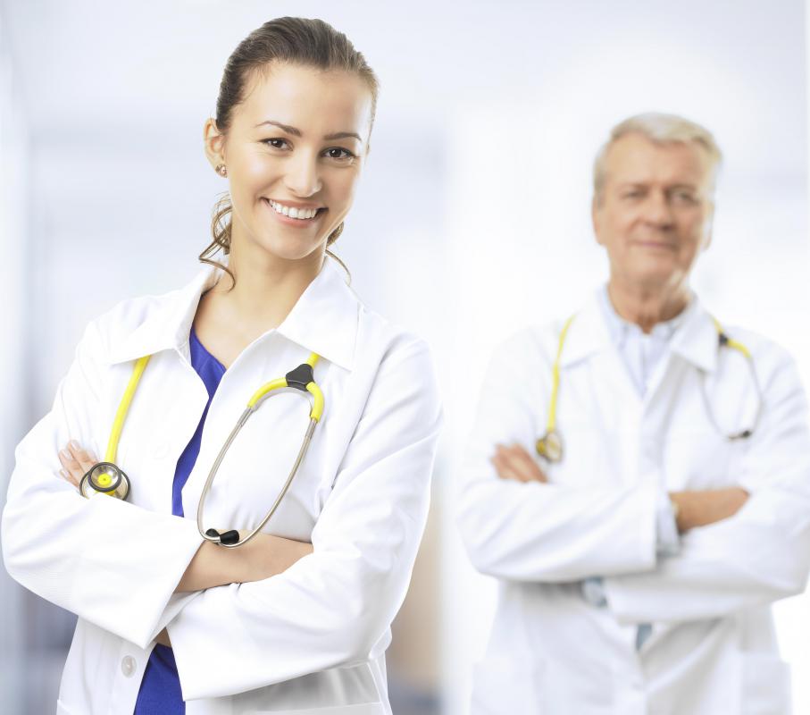 Medical students may work as interns to gain hands-on experience in general medicine.