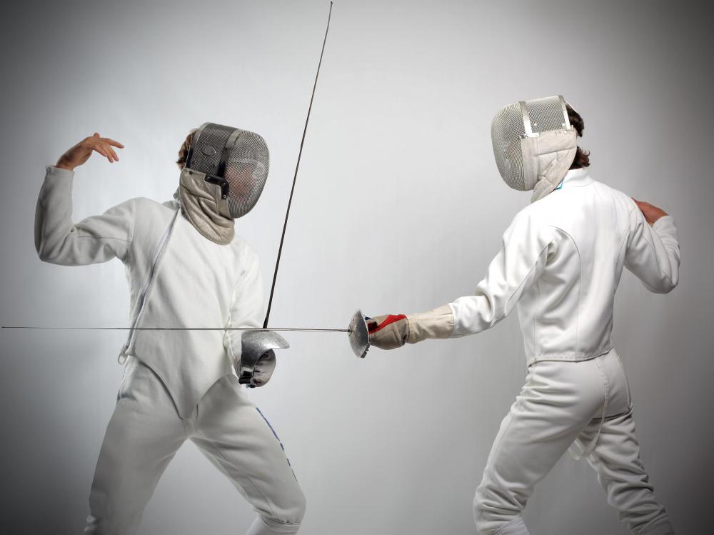 Fencing is considered a type of martial art.
