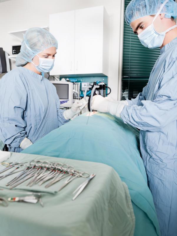 Surgery may result in scarring.