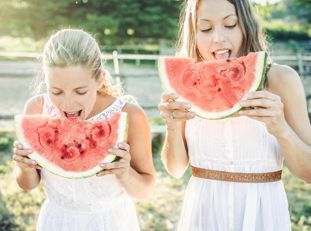 Watermelon has a low glycemic load but a high glycemic index.