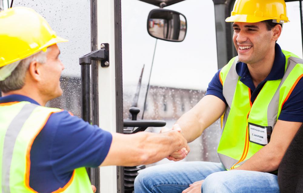 Recognizing a co-worker's accomplishments helps maintain a positive work environment.
