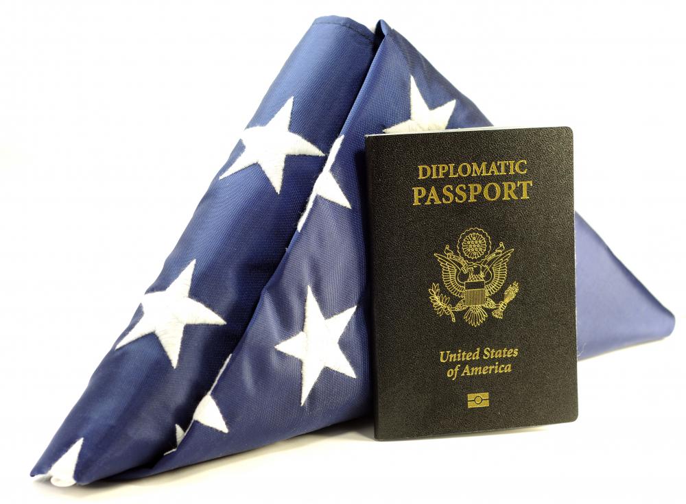 Official passports are issued to people, such as diplomats, who travel internationally on state business.