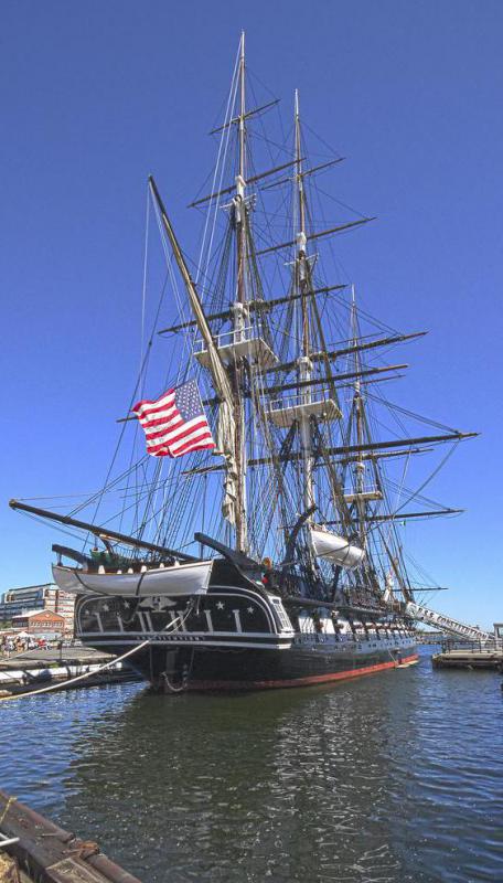 Fighting during the War of 1812, in which the U.S.S. Constitution took part, convinced Americans of the value of a professional military.