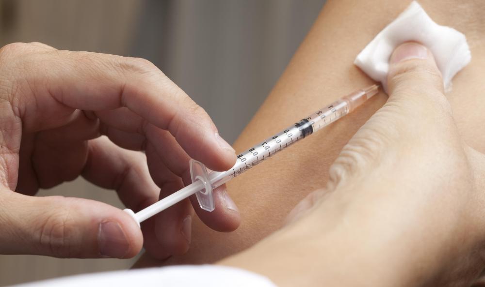 The flu vaccine may help shorten the duration and severity of a flu virus.