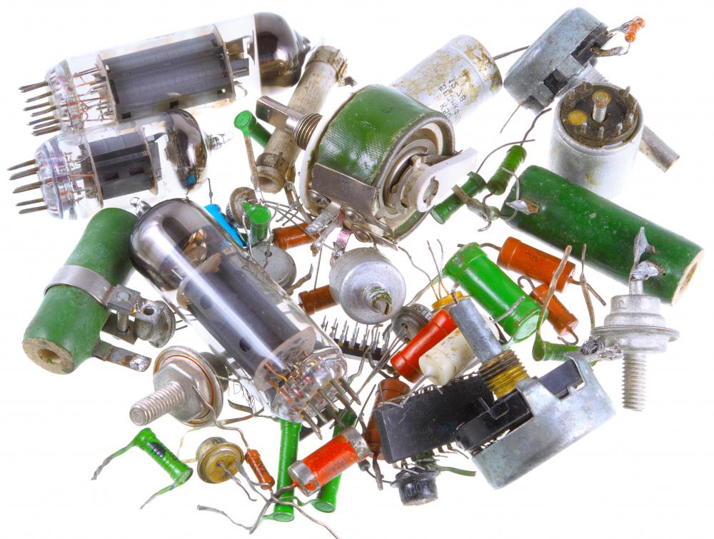 Variable resistors can be adjusted to change the level of resistance.