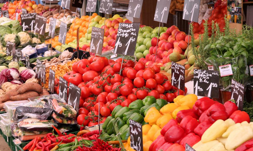Fresh vegetables make up 30% of the Hunza Diet.