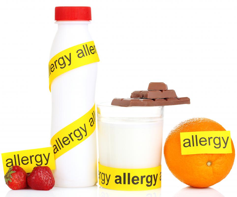 Food allergies can cause inflammation of the colon leading to decreased water absorption and watery stools.
