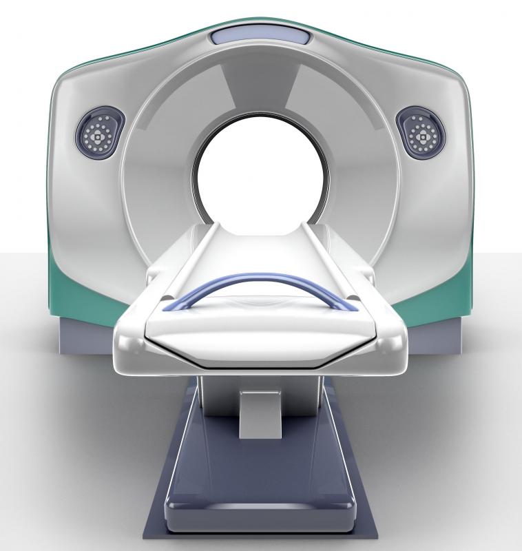 A doctor can diagnose an abdominal tumor through an MRI.