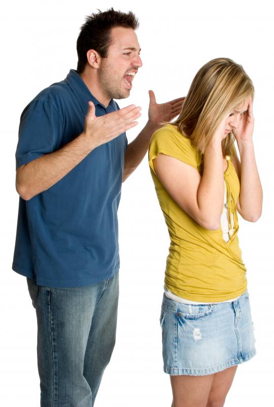 A spouse may bully their partner.
