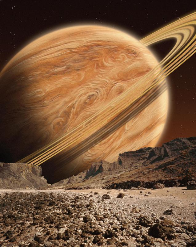Saturn has quite a collection of circumplanetary dust.