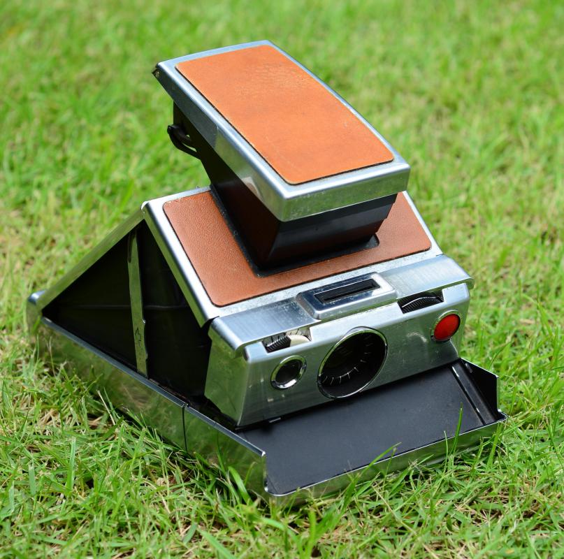 Vintage camera from the 20th century.