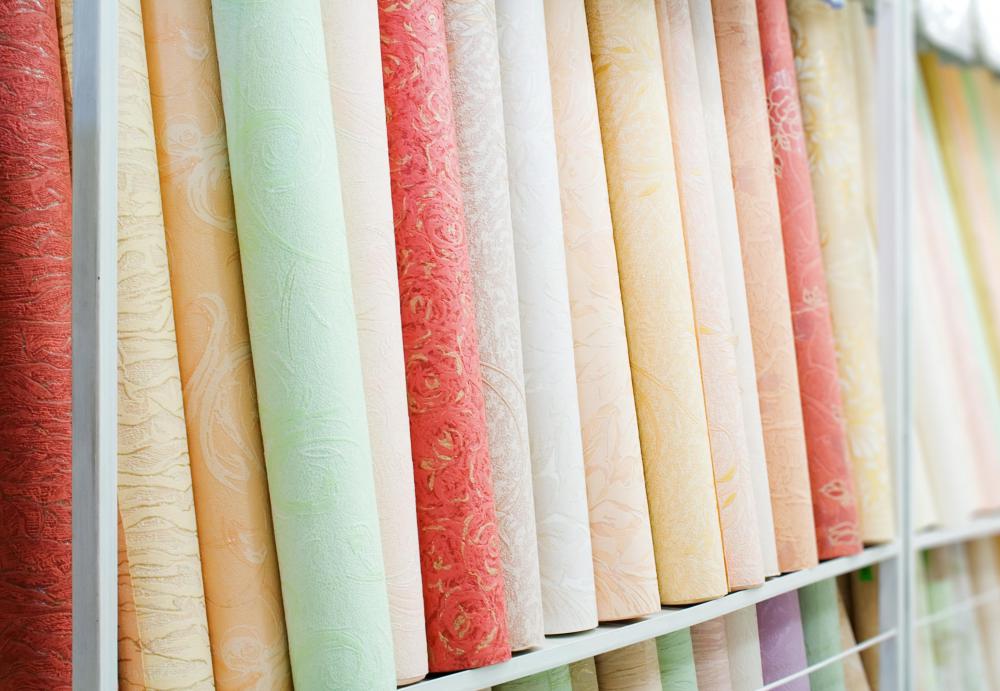 Wallpaper paste may be used to secure wallpaper to a surface.