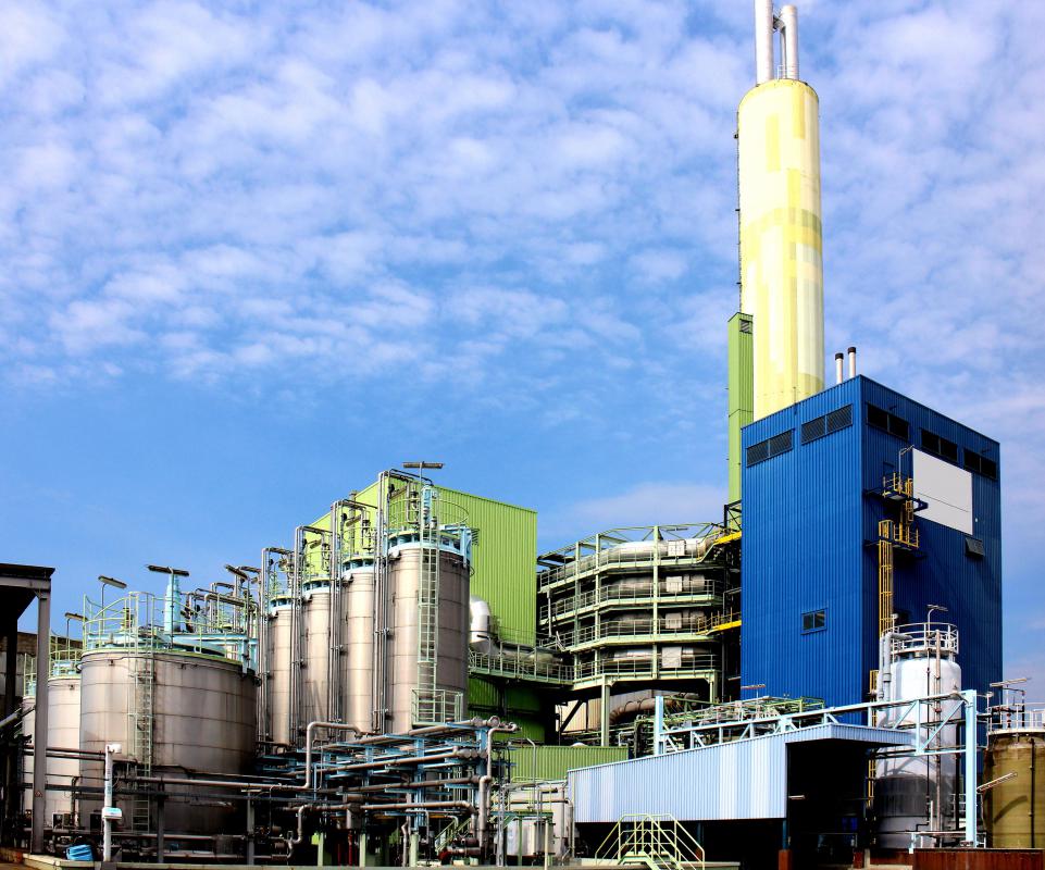 Waste factories use biofiltration systems to reduce air pollution.
