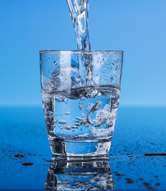 Drinking more water on a daily basis is one step toward stopping water retention.