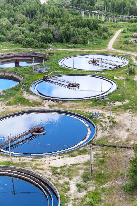 Sulfuric acid, mixed with aluminum and dioxides, is used in water treatment facilities to remove impurities from the water.