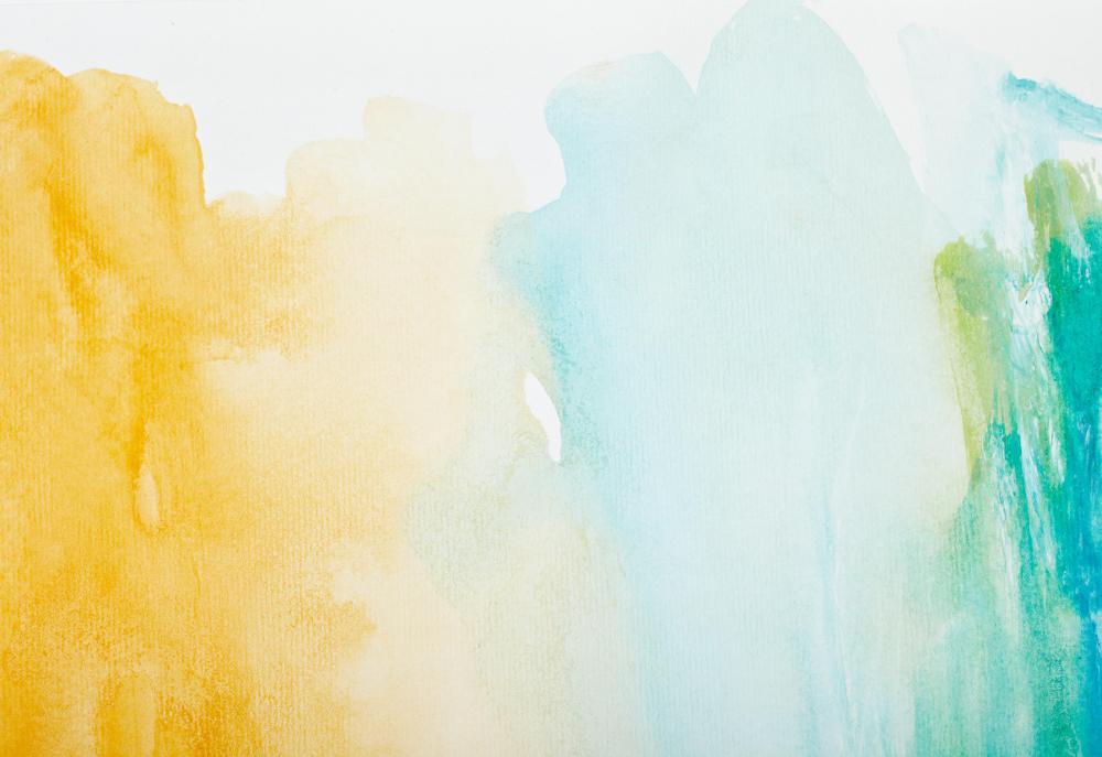 An ink blotter may be useful when painting with watercolors.