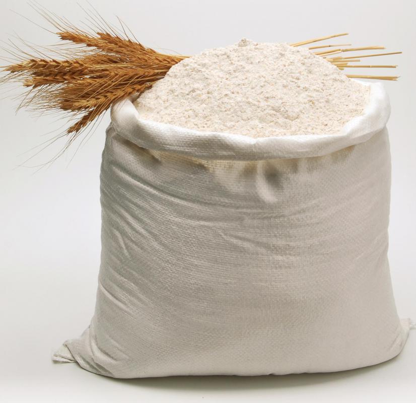 Using an item that has a known weight, such as a bag of flour, may help determine the accuracy of a weight scale.