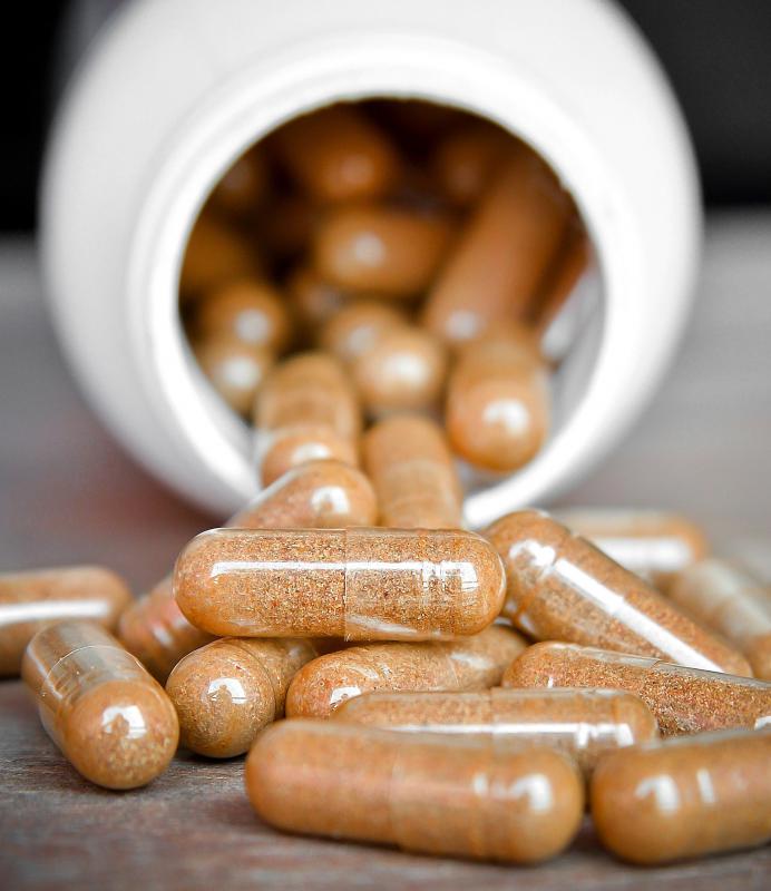 Medication may be helpful in treating water on the knee.