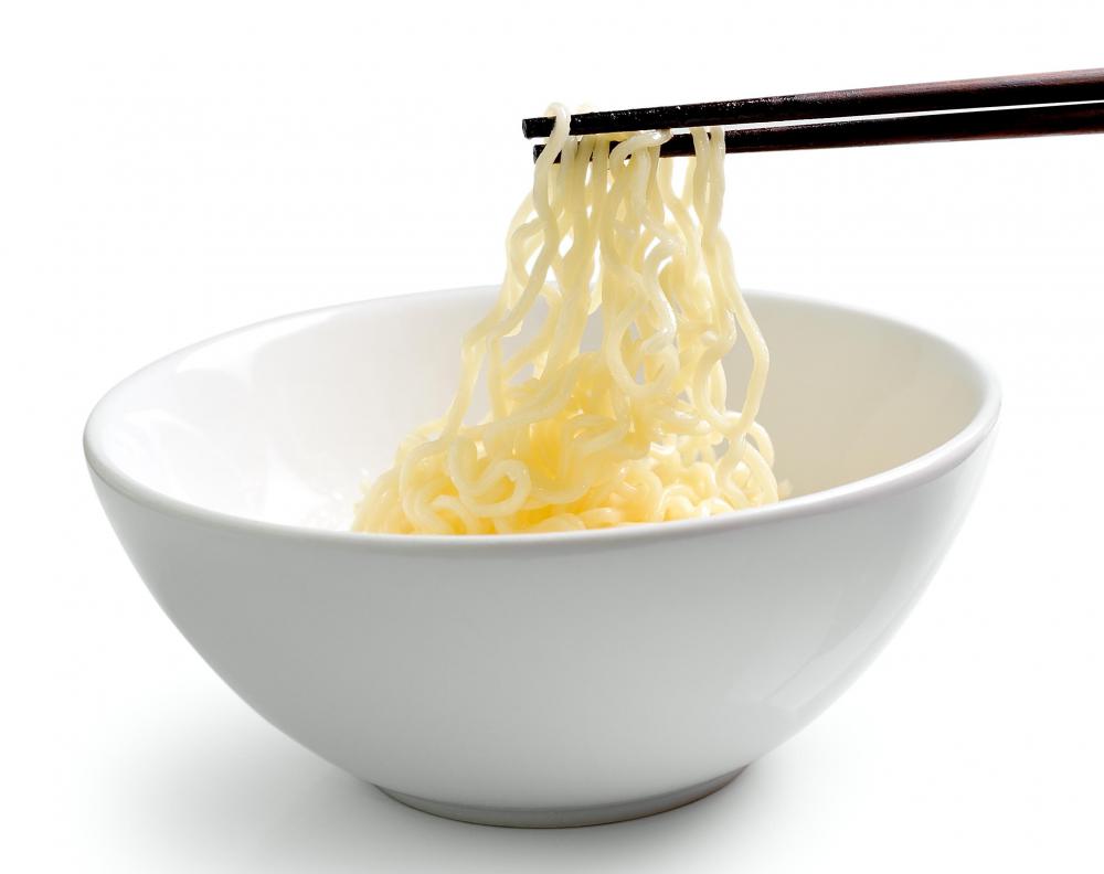 Noodles may contain konjac.