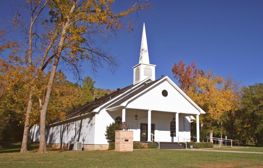 A Baptist church in the Bible Belt.