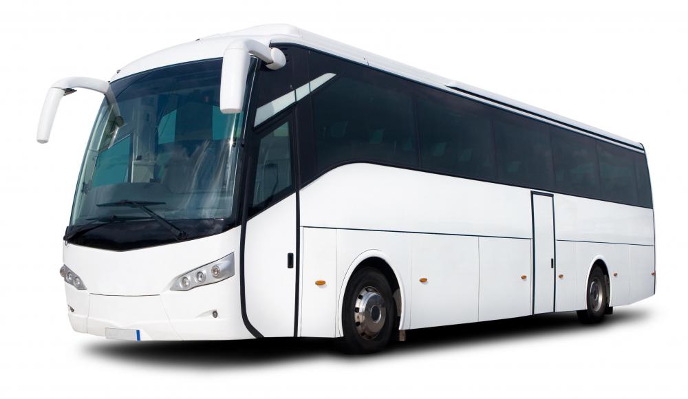 Motor coaches can transport people across long distances.