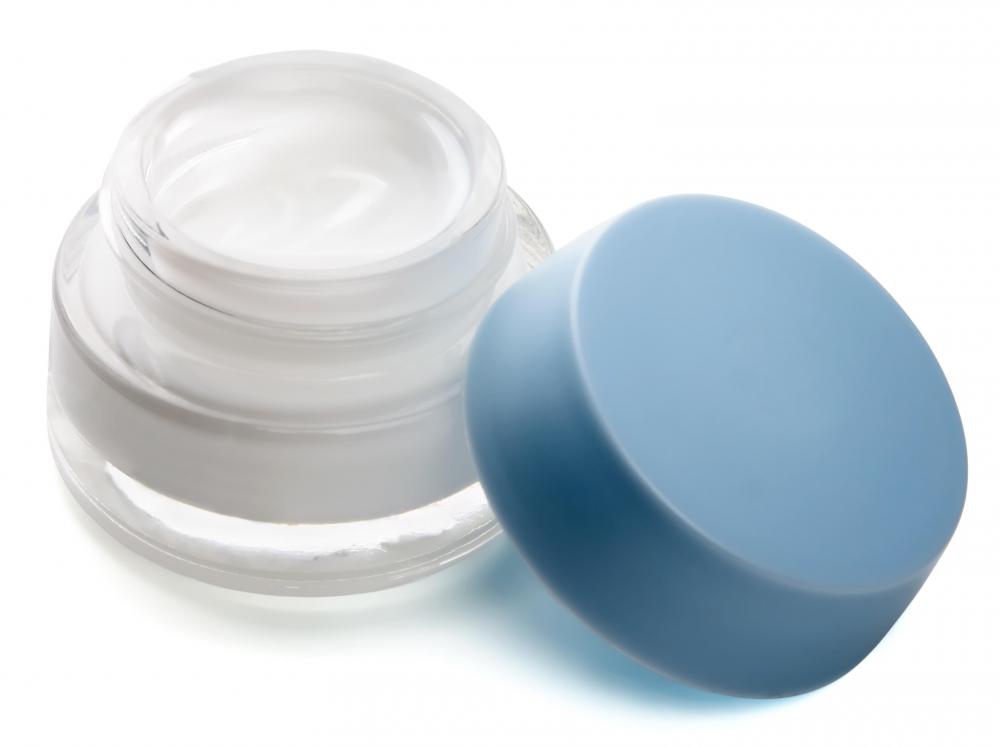 Eye cream, a type of cosmetic.