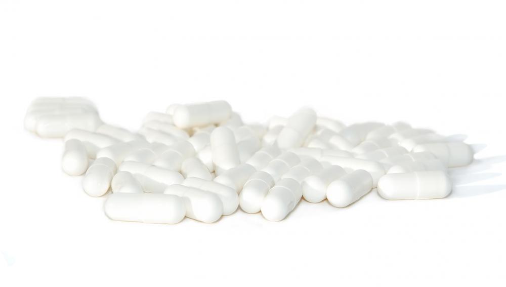 Capsules made with magnesium stearate.