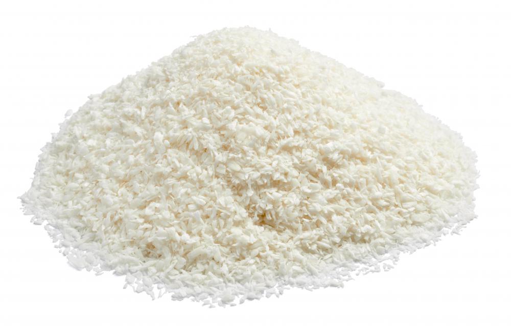 Stearic acid's waxy flakes are easily heated and used as an emulsifier in many products.